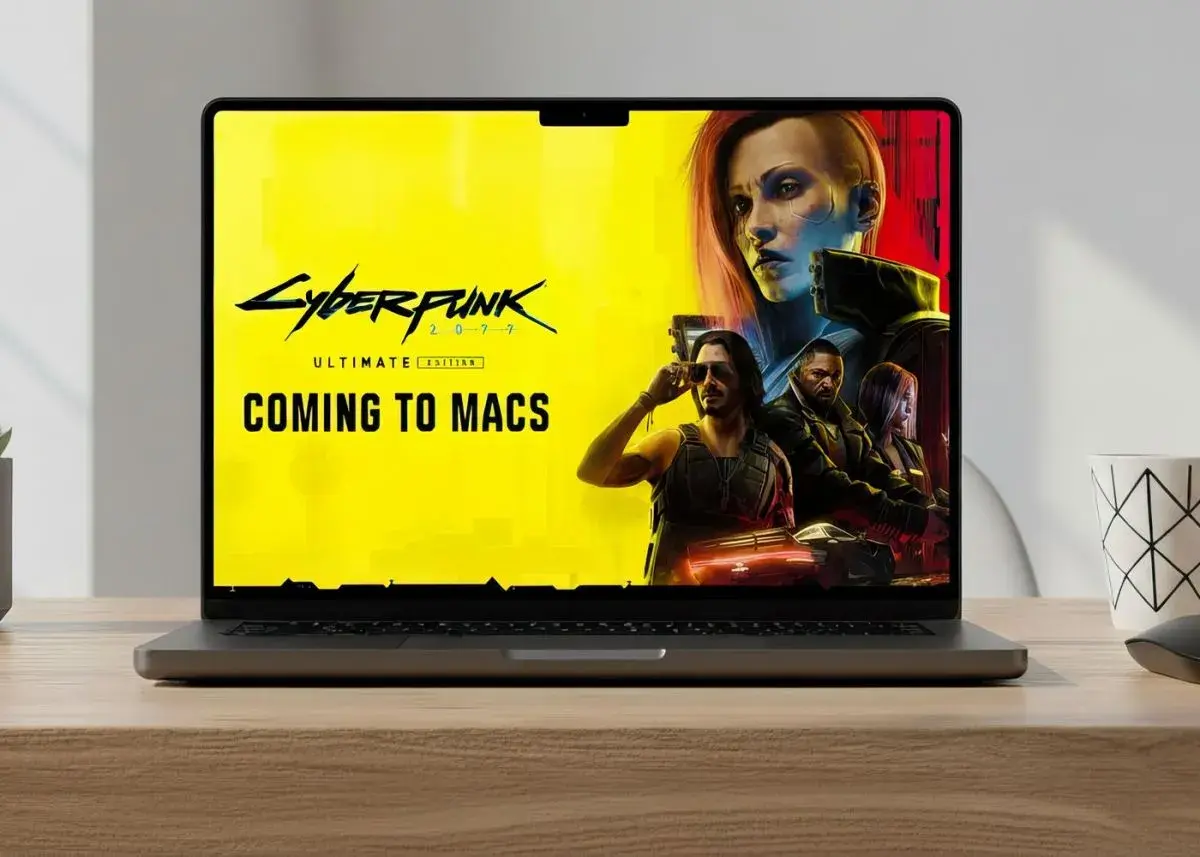 Cyberpunk 2077 Ultimate Edition na MacBooku! Wspaniałe gry na macbook w zasięgu ręki.
