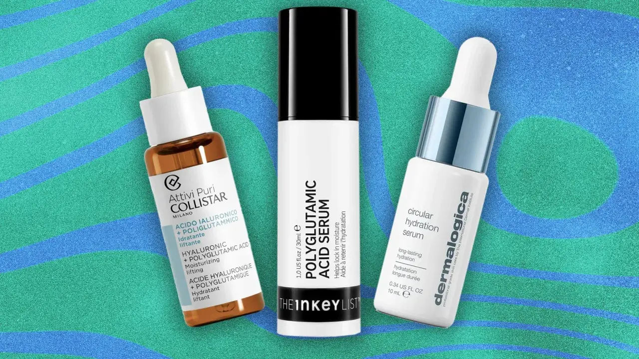 Trois sérums hydratants, dont un avec acide polyglutamique, pour découvrir les bienfaits de l'hydratation intense.