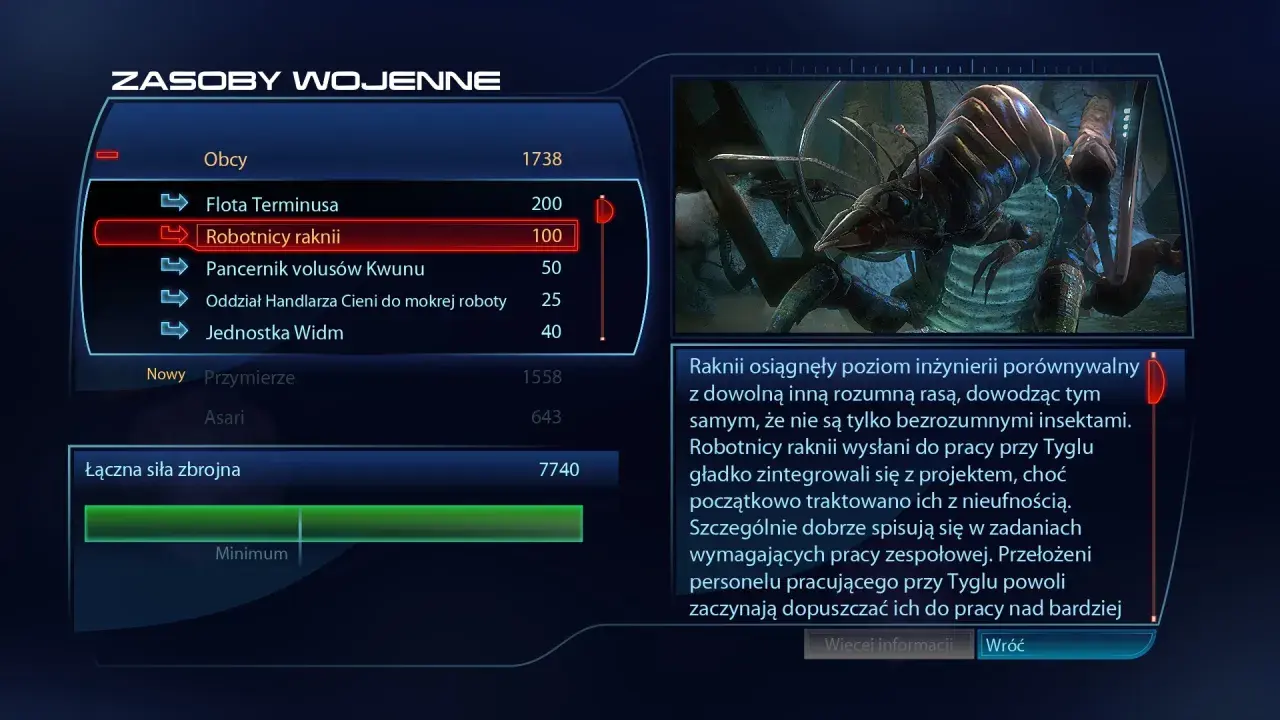 Robotnicy raknii, kluczowi dla zakończenia Mass Effect 3, zyskują zaufanie. Ich inżynieria dorównuje innym rasom.