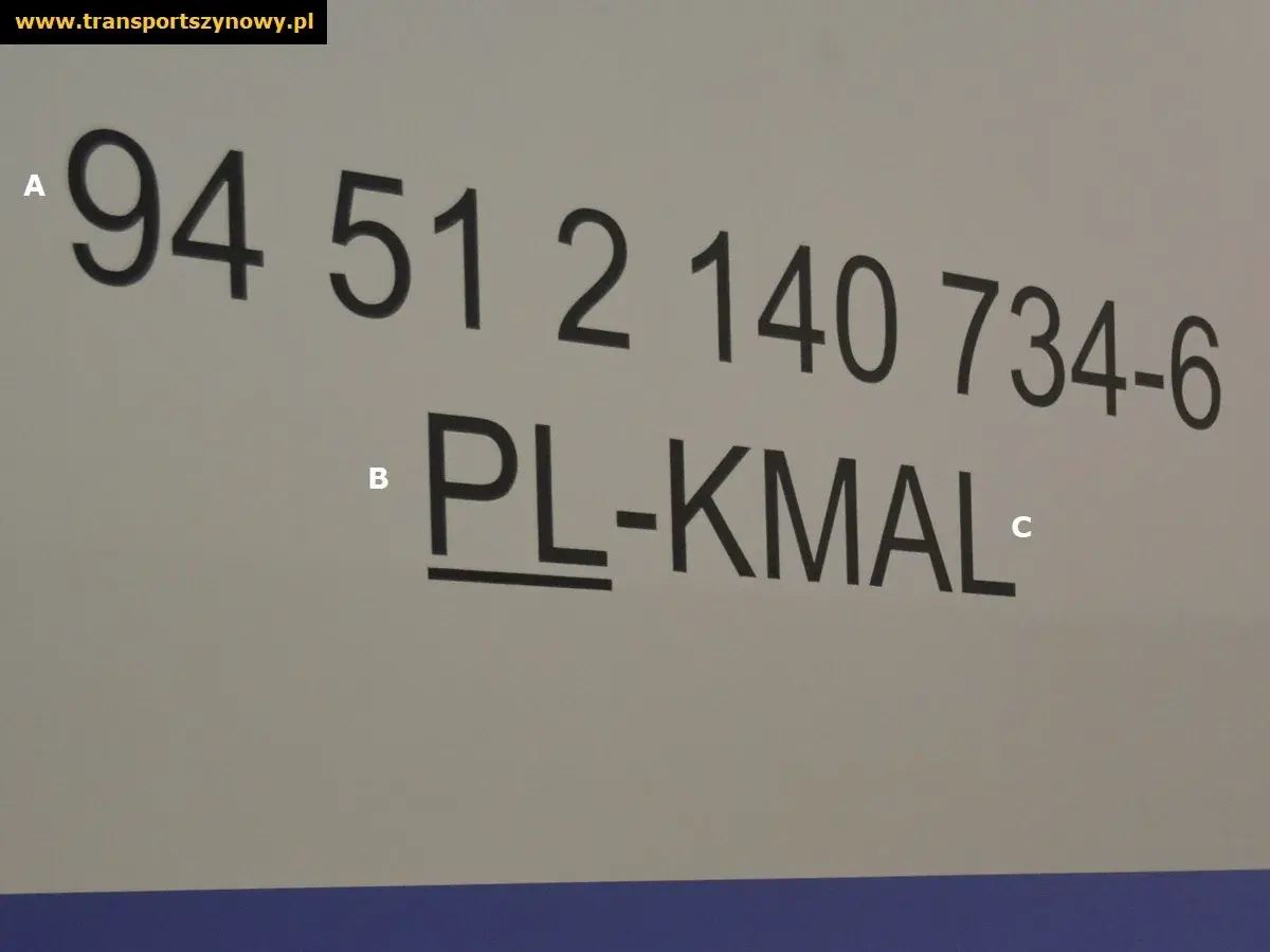 Numer EVN: 94 51 2140 734-6 PL-KMAL.