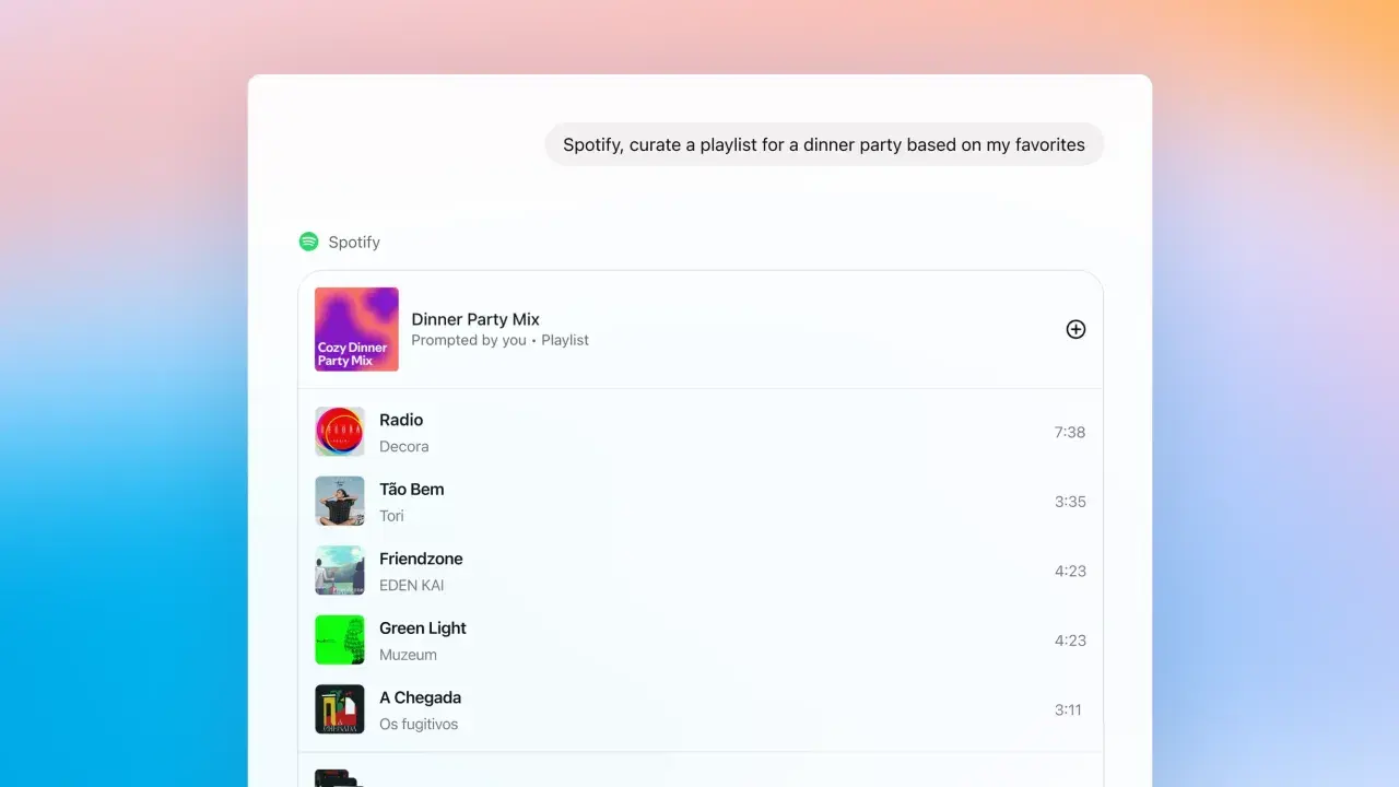 Spotify sugeruje playlistę "Dinner Party Mix". Wśród utworów są też polskie piosenki, idealne na wieczór.
