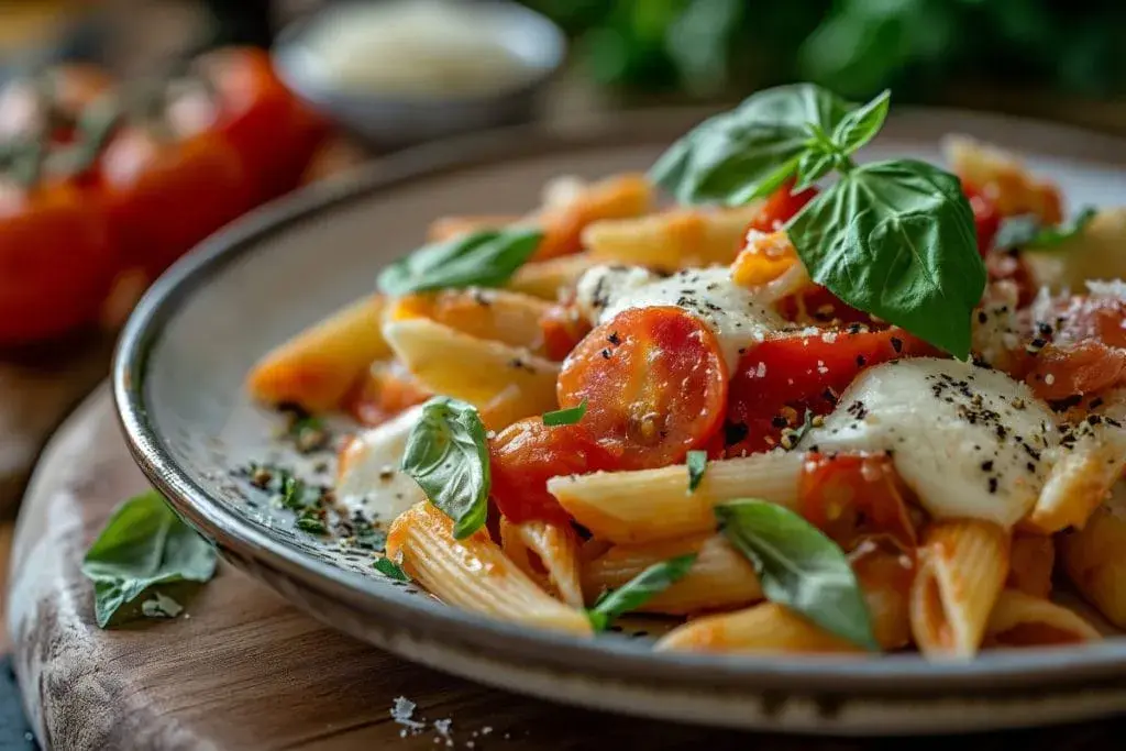 Pyszna sałatka z makaronem penne – prosta i szybka do zrobienia