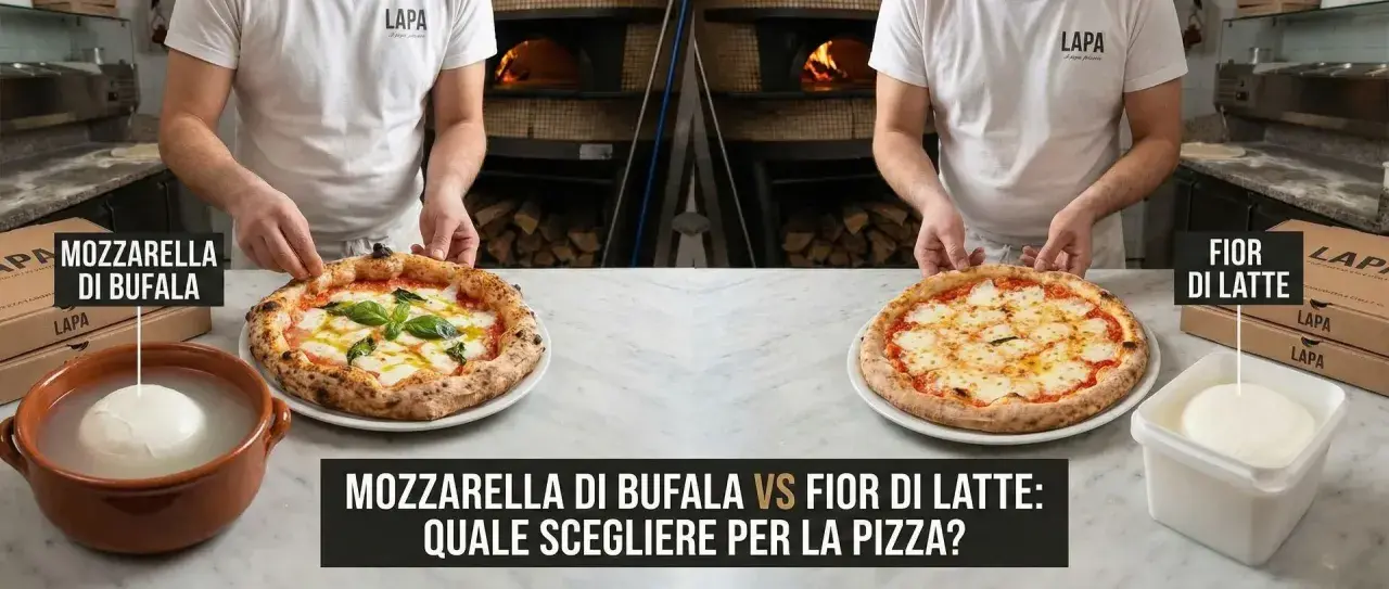 Porównanie pizzy z mozzarellą di bufala i fior di latte. Dowiedz się, co to fior di latte i jaka jest różnica między nimi.