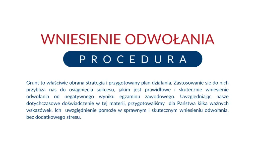 Niezdany Egzamin Zawodowy? Sprawdź, Co Dalej i Jak Się Odwołać