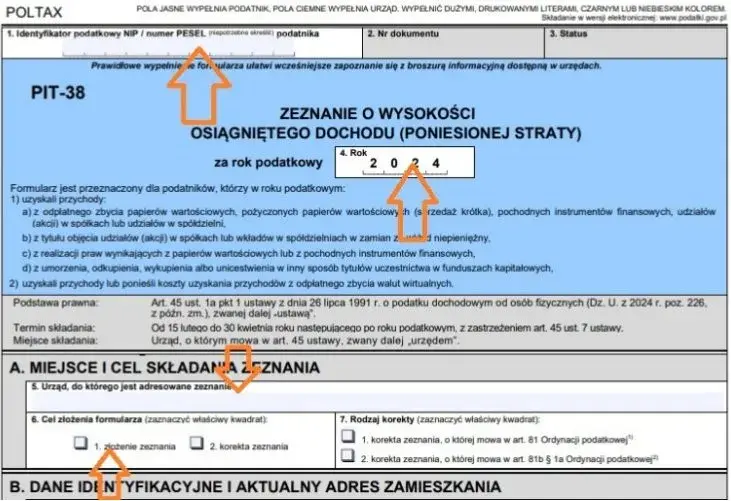 Podatek od kryptowalut 2025: jak rozliczyć zyski na PIT-38?