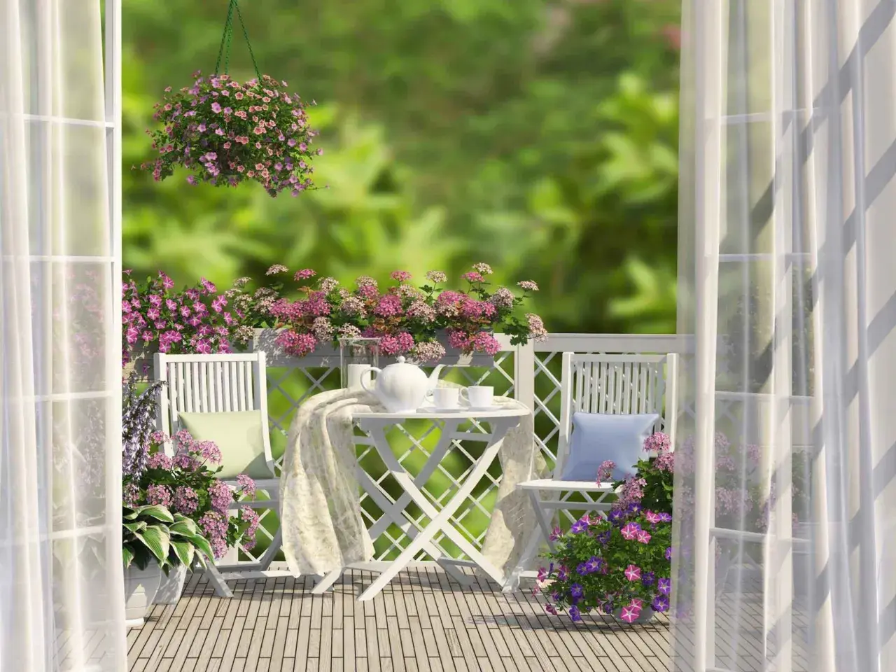 Co na balkon w bloku? Pomysły, rośliny, meble. Stwórz oazę!