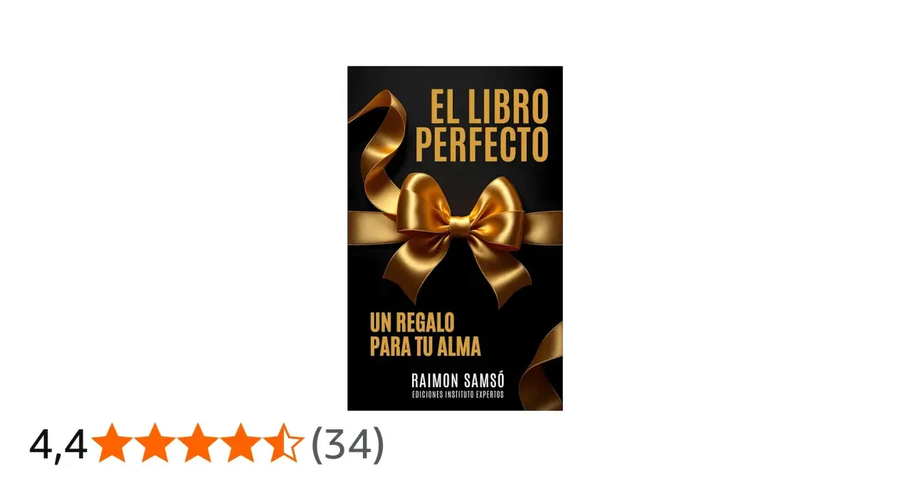 Portada de "El Libro Perfecto", un regalo para tu alma. Ideal para la lectura para relajar la mente.