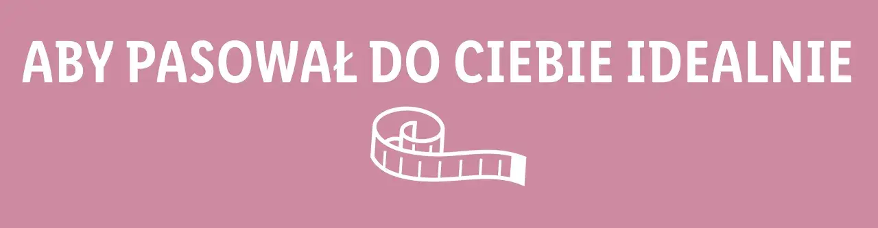 Aby pasował do Ciebie idealnie! Sprawdź bershka rozmiarowka i dobierz swój wymarzony rozmiar. Miarka krawiecka symbolizuje dopasowanie.
