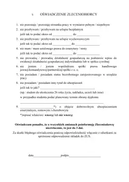 Jak bezbłędnie wypełnić oświadczenie zleceniobiorcy? Uniknij kosztownych błędów