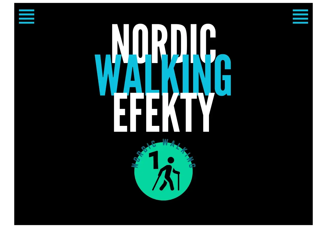 Nordic walking efekty po miesiącu: zobacz, jak poprawić kondycję i sylwetkę. Ikona osoby z kijkami i cyfra 1.