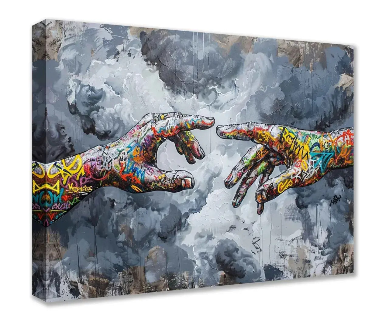 Graffiti auf Leinwand: Kunst malen, kaufen & Inspiration