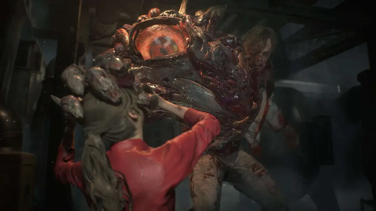 Claire walczy z potworem w Resident Evil 2. Ten poradnik pomoże Ci przetrwać.