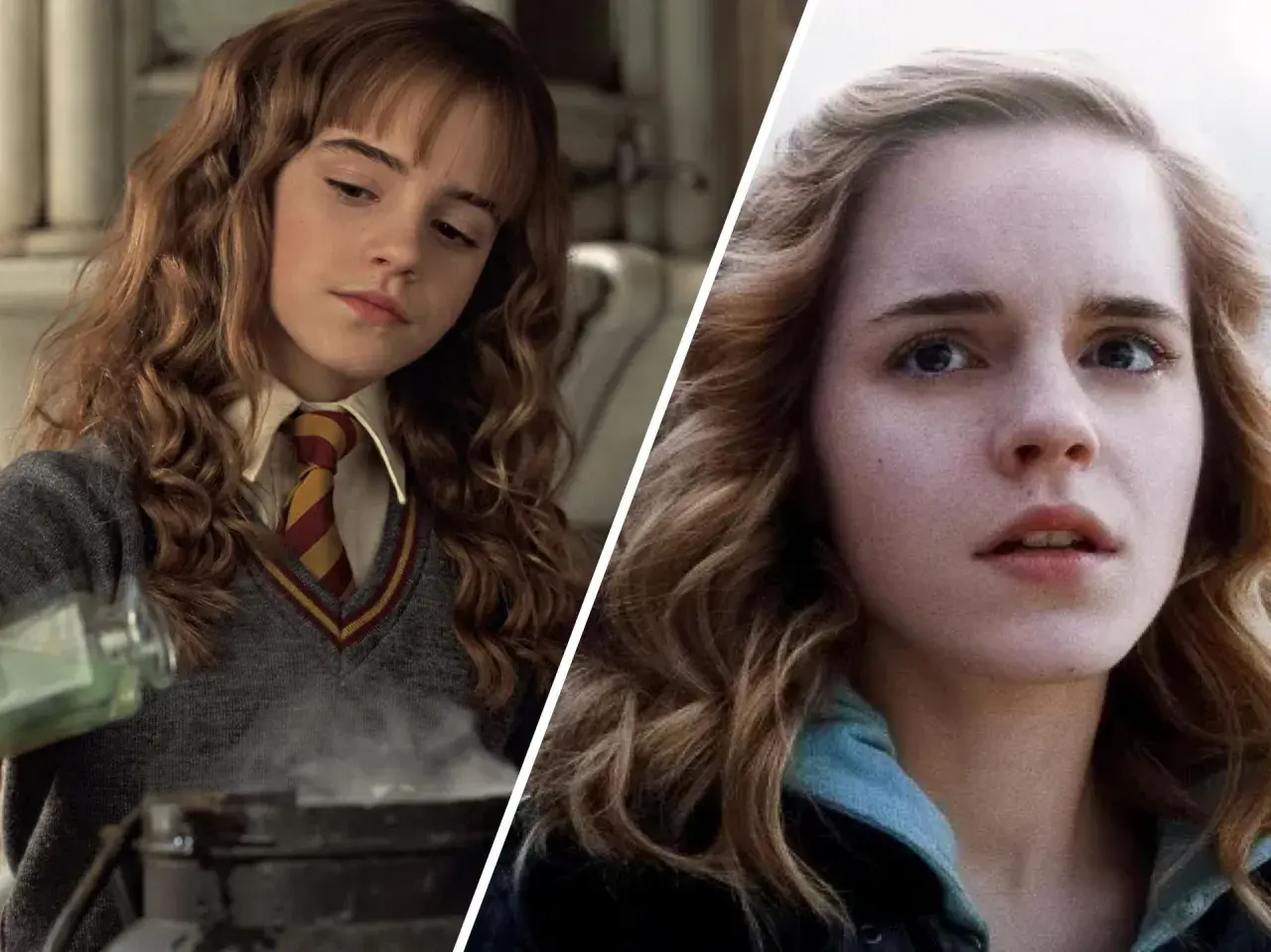 Emma Watson jako Hermiona Granger w różnych odsłonach. Kto grał tę postać?