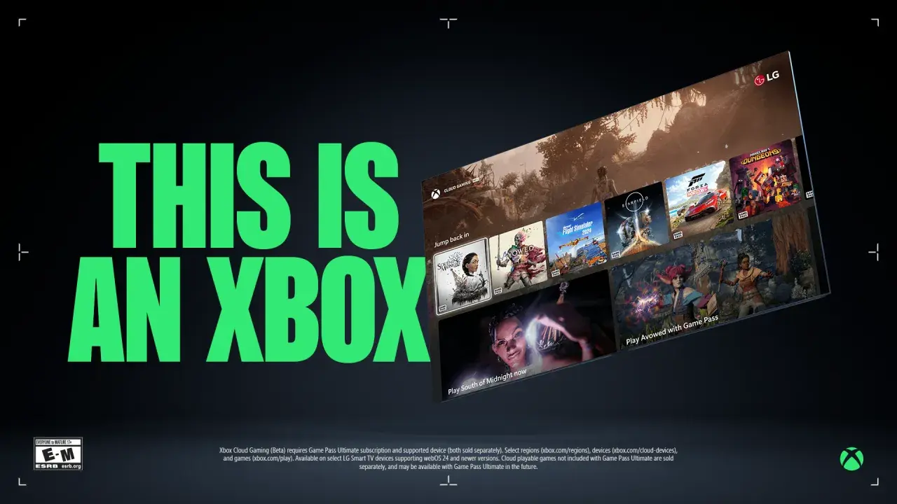 Gry na telewizor LG z Xbox Cloud Gaming. Graj w Starfield, Forza Horizon i inne tytuły na swoim telewizorze.