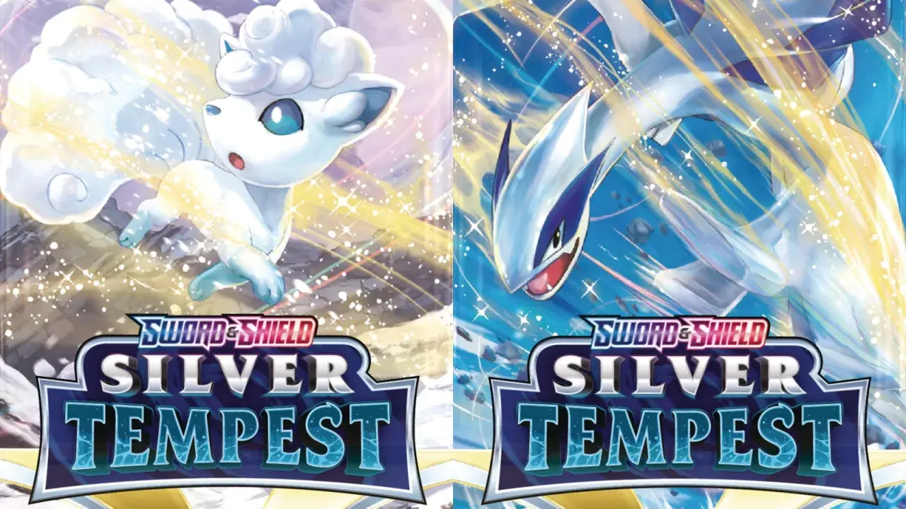 Vulpix i Lugia w akcji, zapowiadają burzliwe emocje w karcianym Pokemon TCG: Sword & Shield - Silver Tempest.