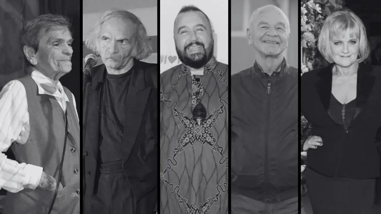 Świat według Kiepskich obsada: Andrzej Grabowski, Dariusz Gnatowski, Ryszard Kotys, Renata Kaczoruk, Bohdan Łazuka.