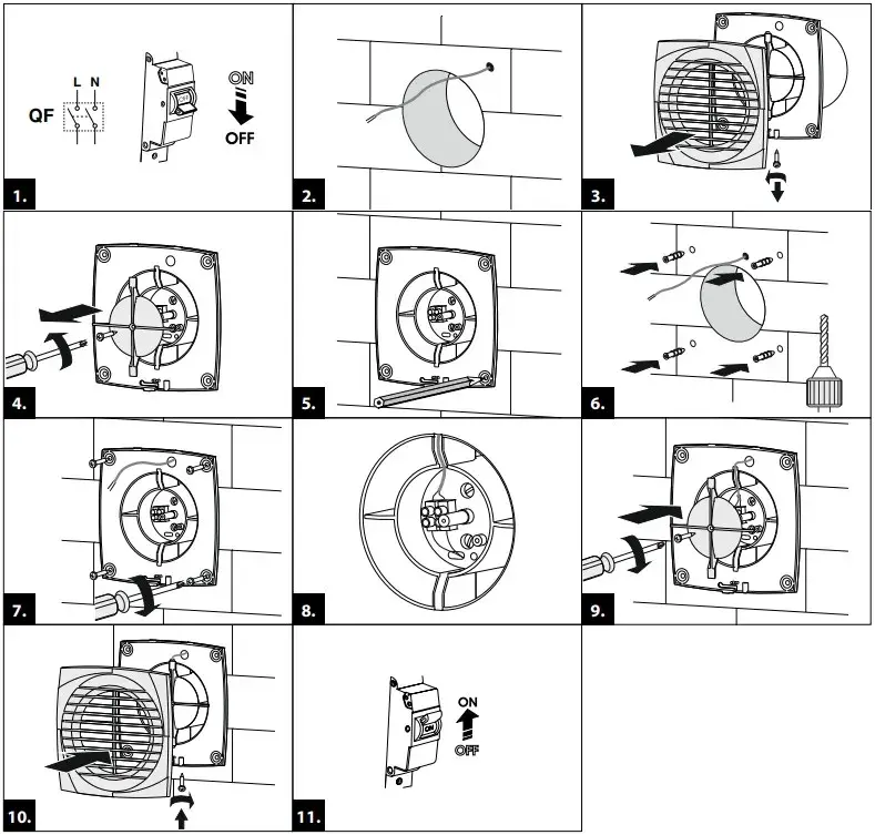Jak podłączyć wentylator łazienkowy z czujnikiem wilgoci bez błędów