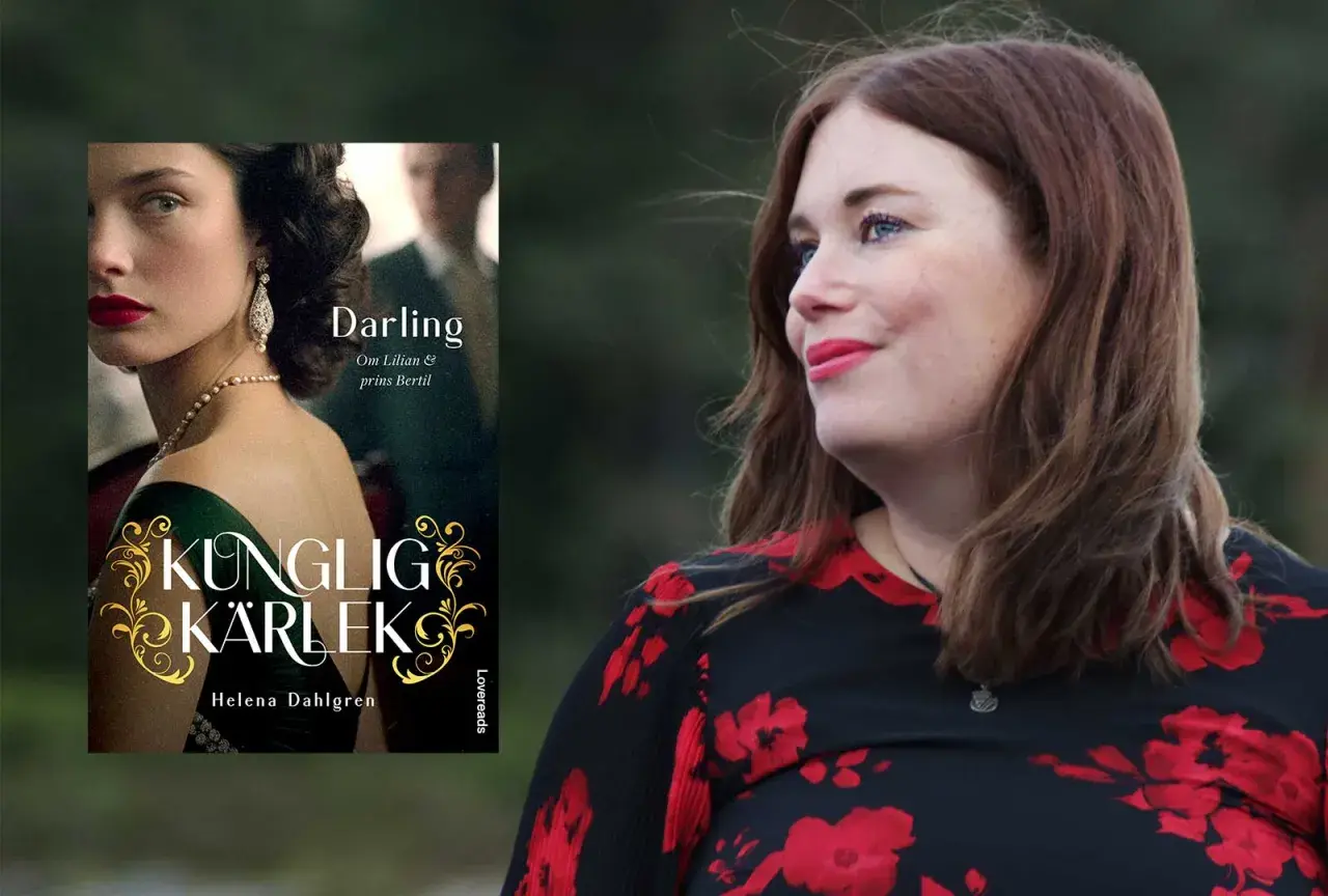 Helena Dahlgren, författare till boken om prins Bertils fru, Lilian.