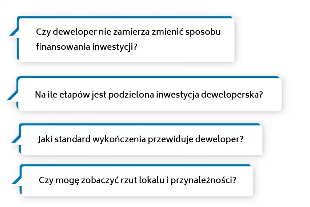 Kupno mieszkania od dewelopera: Lista pytań do zadania