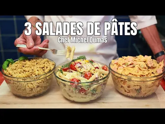 Salade de pâtes froides : mes 3 recettes simples et astuces d'expert