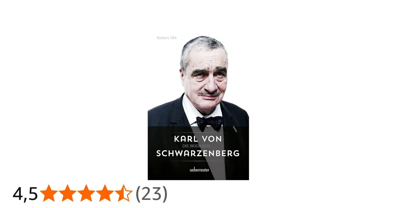 Karl von Schwarzenberg, porträtiert für seine Biografie. Die Schwarzenberg Familie ist bekannt für ihre Geschichte.
