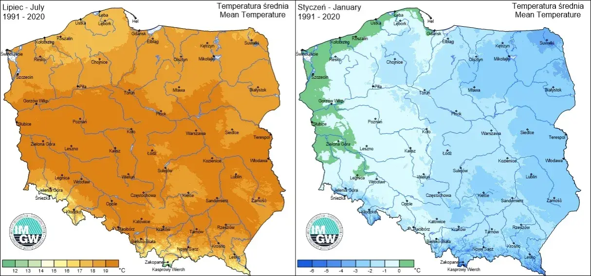 Klimat umiarkowany ciepły przejściowy: Dlaczego pogoda w Polsce zaskakuje?