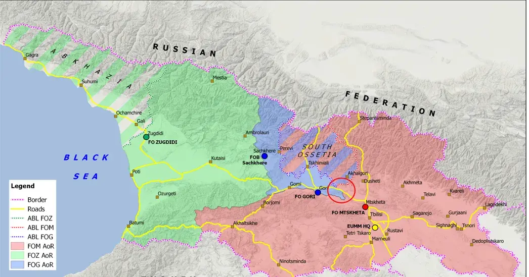 Gdzie leży Gruzja mapa – odkryj jej granice i kluczowe miejsca