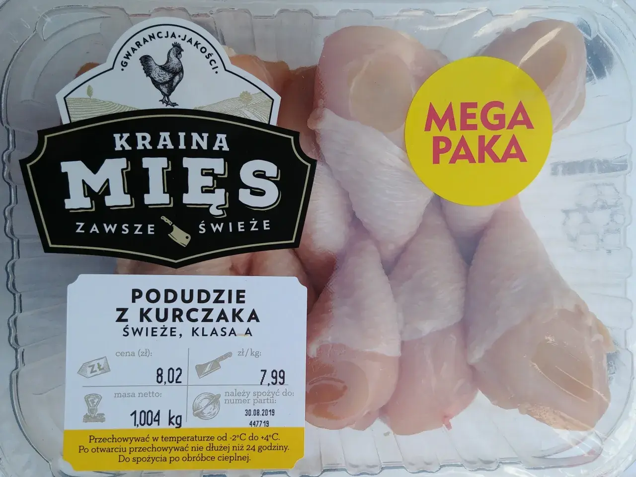 Ile kcal ma pałka z kurczaka? Poznaj wartość energetyczną