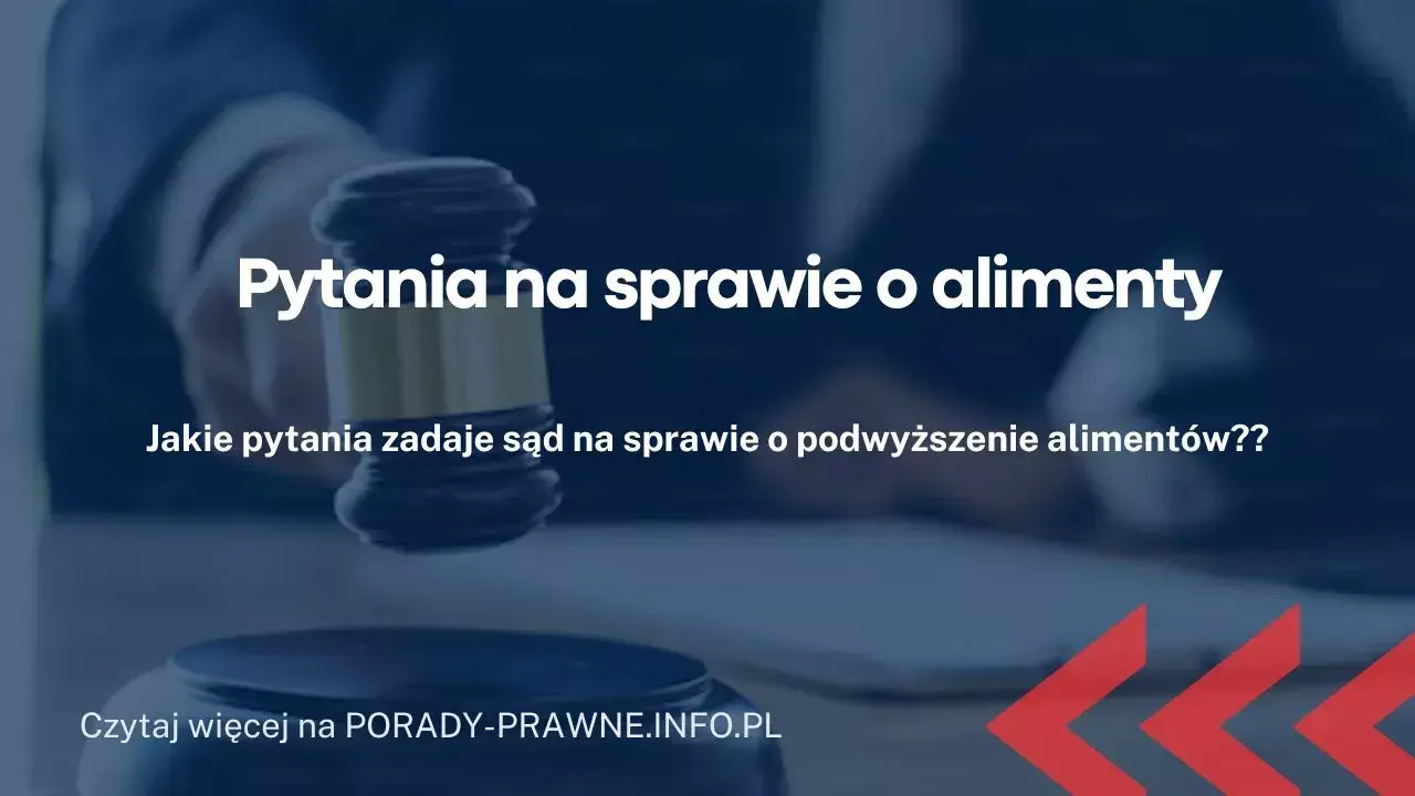 Jak wygląda rozprawa o alimenty - kluczowe informacje i przygotowanie