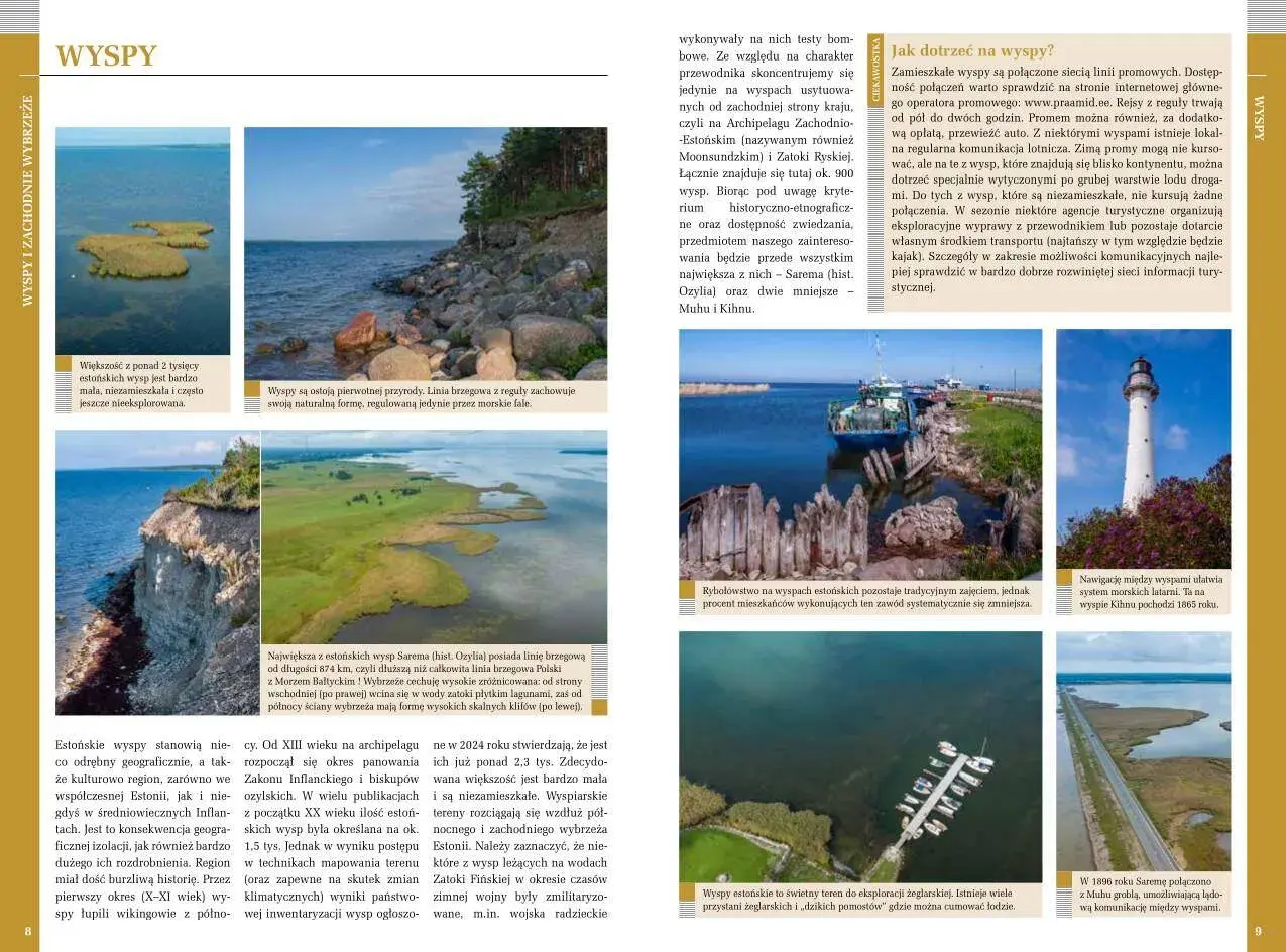 Widok na skalisty przylądek z morzem w tle. Na pierwszym planie kamienie i trawa, w oddali widać wodę i niewielkie wysepki.