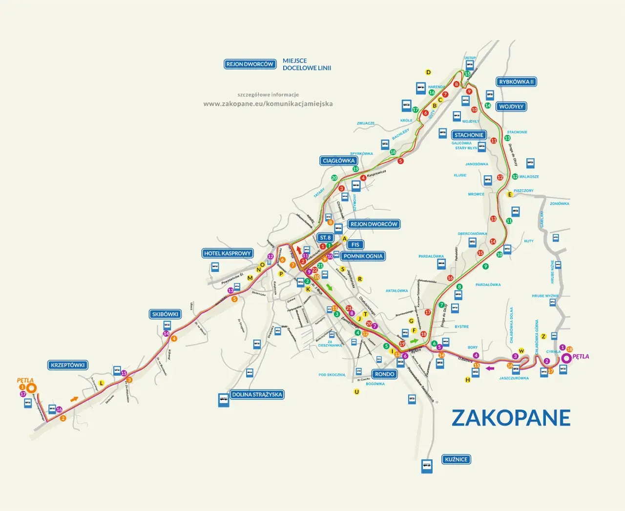 Gdzie w Zakopanem odjeżdżają autobusy? Sprawdź kluczowe przystanki