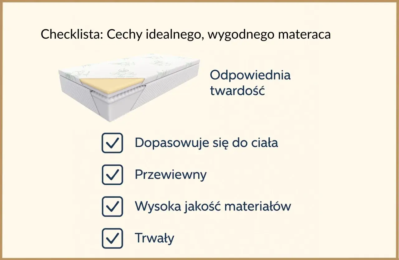 Materac H3: Dla kogo? Waga, pozycja snu i zdrowie kręgosłupa