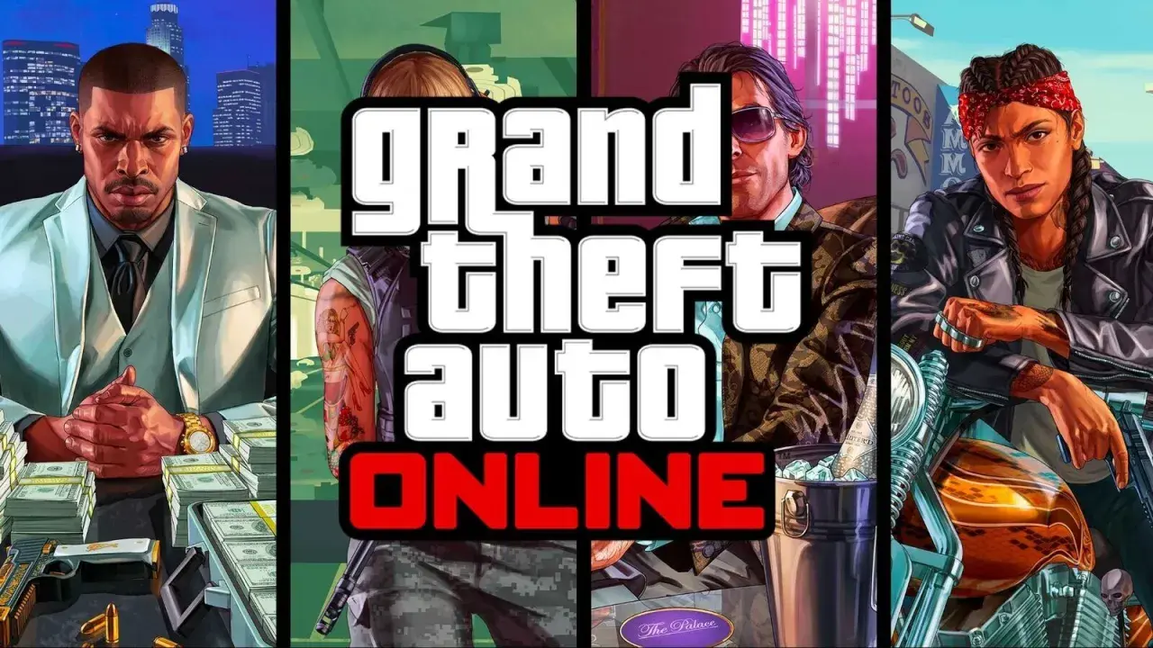 Postacie z GTA Online, gry, która zadebiutowała w 2013 roku, kiedy wyszło GTA 5.