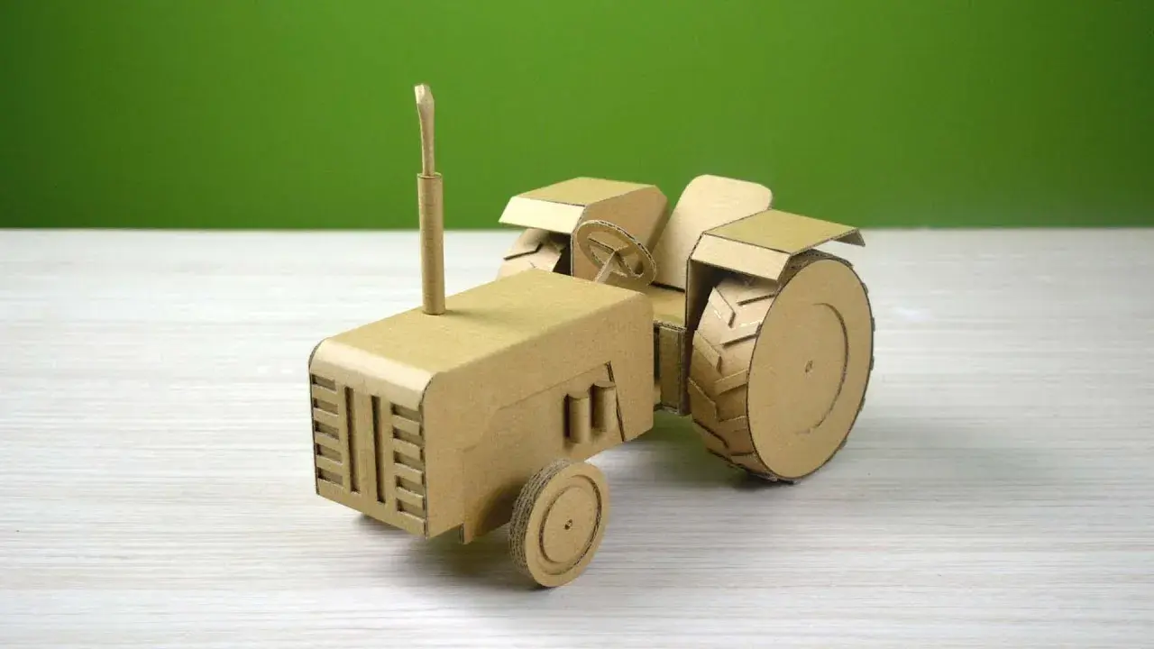 Jak zrobić traktor z kartonu? Prosty poradnik DIY krok po kroku