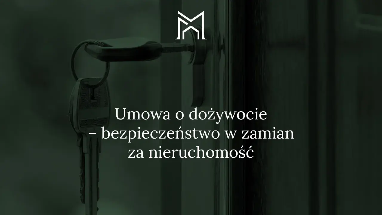 Klucz do drzwi symbolizuje umowę dożywocia. Zastanawiasz się nad umową dożywocia a zachowkiem? Dowiedz się więcej.