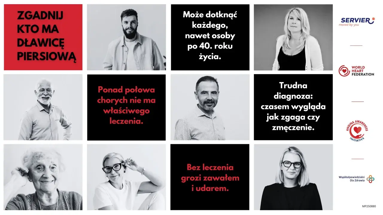 Zgadnij, kto ma dławicę piersiową. Może dotknąć każdego, nawet po 40. roku życia. Bez leczenia grozi zawałem.