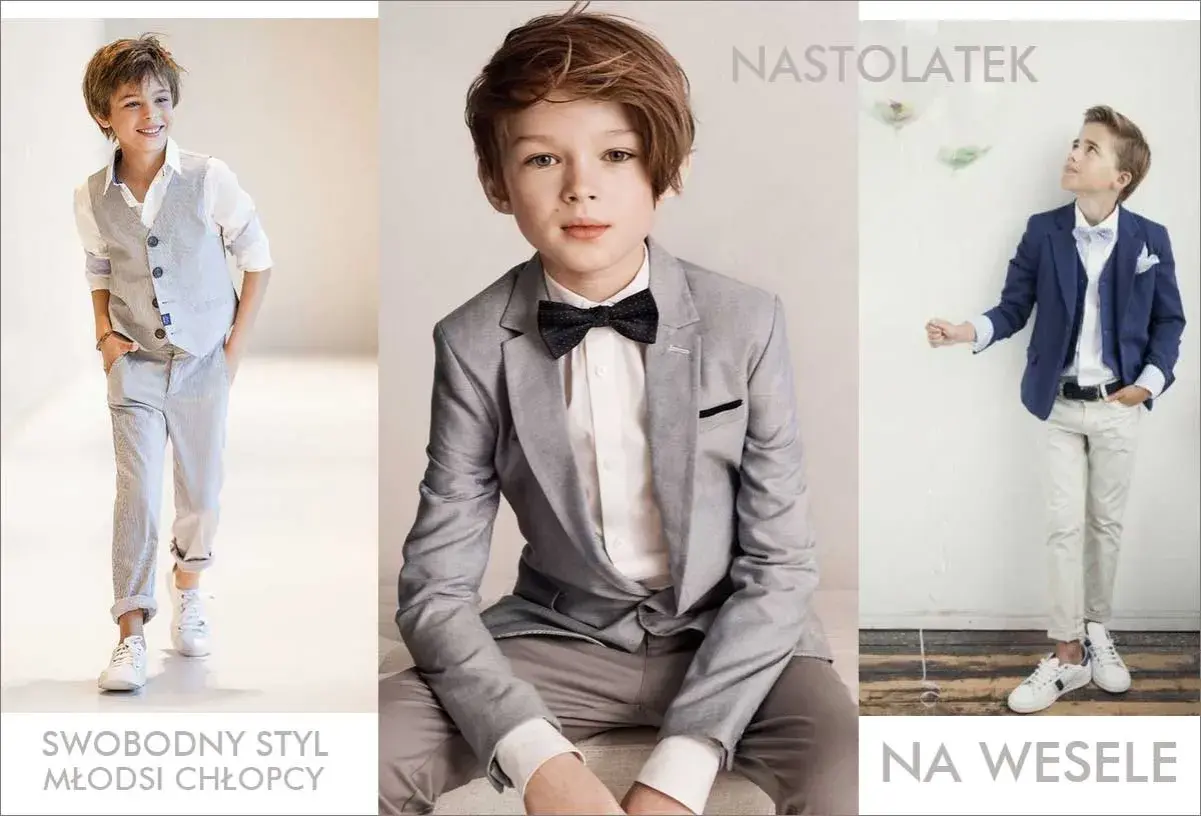 Strój chłopca na wesele: styl i wygoda dla małego eleganta