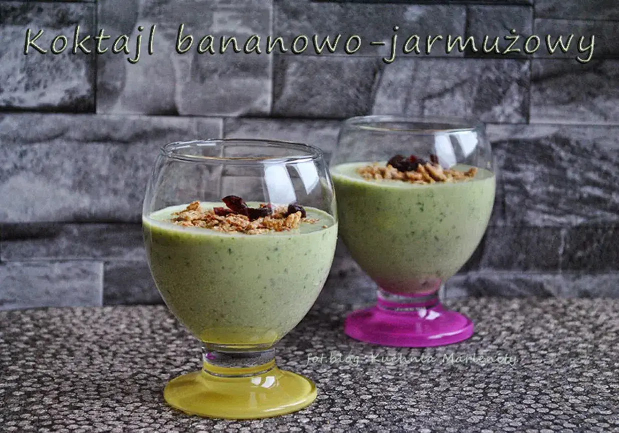 Koktajl jarmuż banan jogurt: przepis na zdrowie bez goryczki