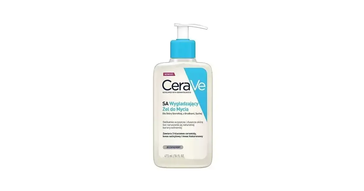 CeraVe SA Wygładzający Żel 473 ml: Czy to hit na szorstką skórę?