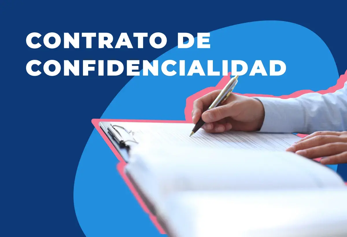 Firma de un contrato de confidencialidad en España.