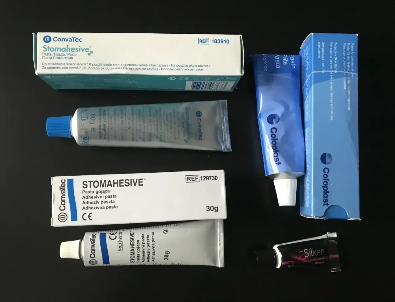 Pasty stomijne, np. Stomahesive, to produkty ochronne. Stoma co to? To otwór w powłokach brzusznych.