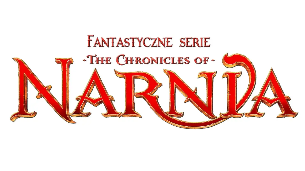 Fantastyczne serie - The Chronicles of Narnia. Logo filmów, które przenoszą w magiczny świat.