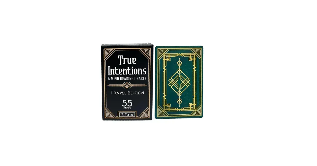 Karty "True Intentions" - A Mind Reading Oracle. Zestaw 55 kart, idealny do zgłębiania teorii umysłu, przykłady zastosowań.