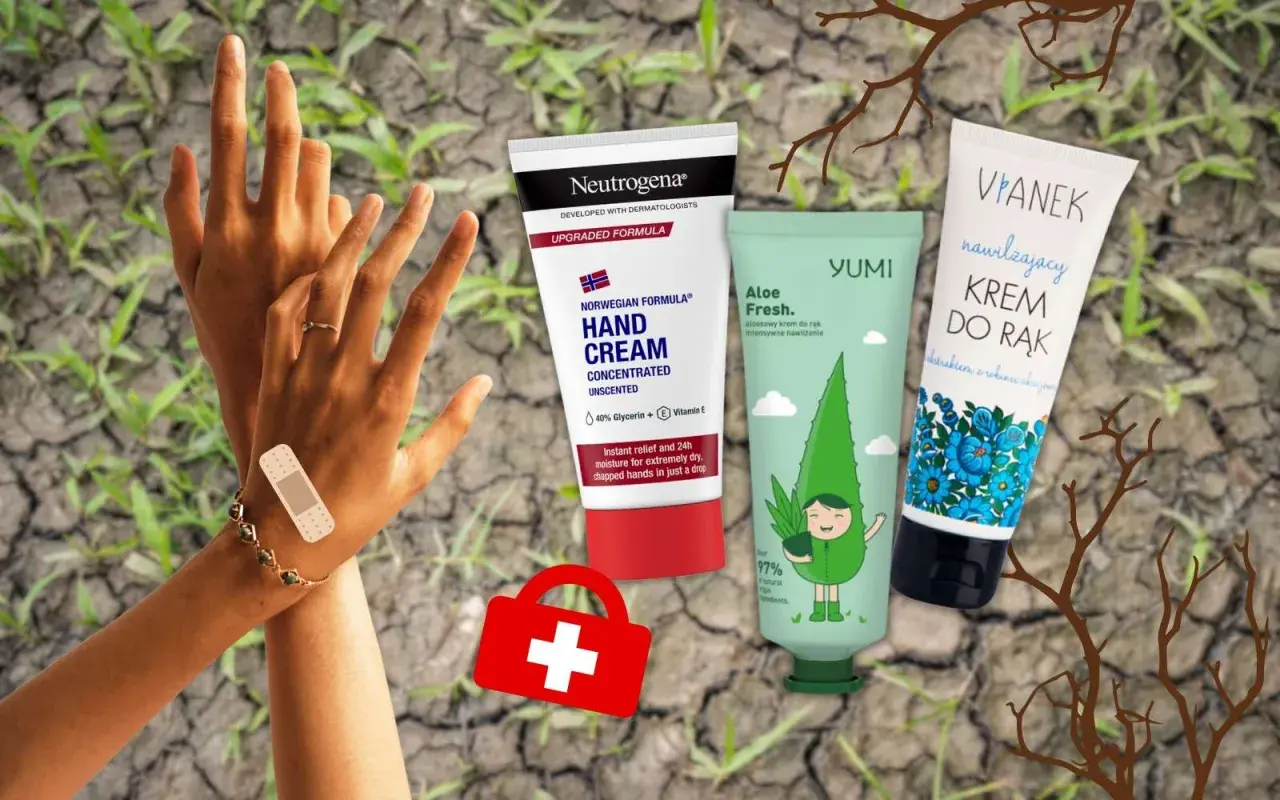 Dłonie potrzebują nawilżenia. Krem na suche dłonie Neutrogena, Yumi i Vianek to ratunek dla spierzchniętej skóry.