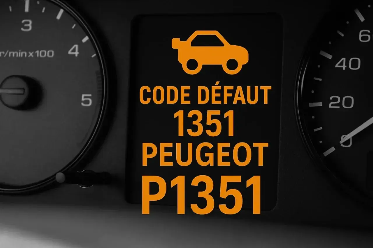 Kontrolka silnika Peugeot P1351. Problem z 2.0 HDI, nierówna praca silnika po odpaleniu.