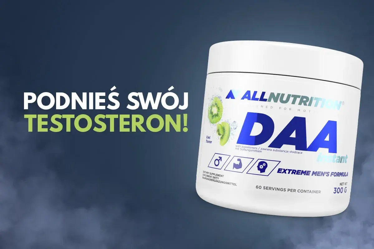 DAA Instant kiwi flavor od ALLNUTRITION. Podnieś swój testosteron! Daa co to? To suplement diety.