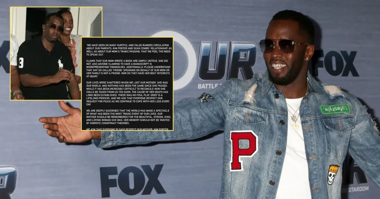 Sean Combs z dziećmi w żałobie po stracie matki. Rodzina prosi o szacunek i spokój.