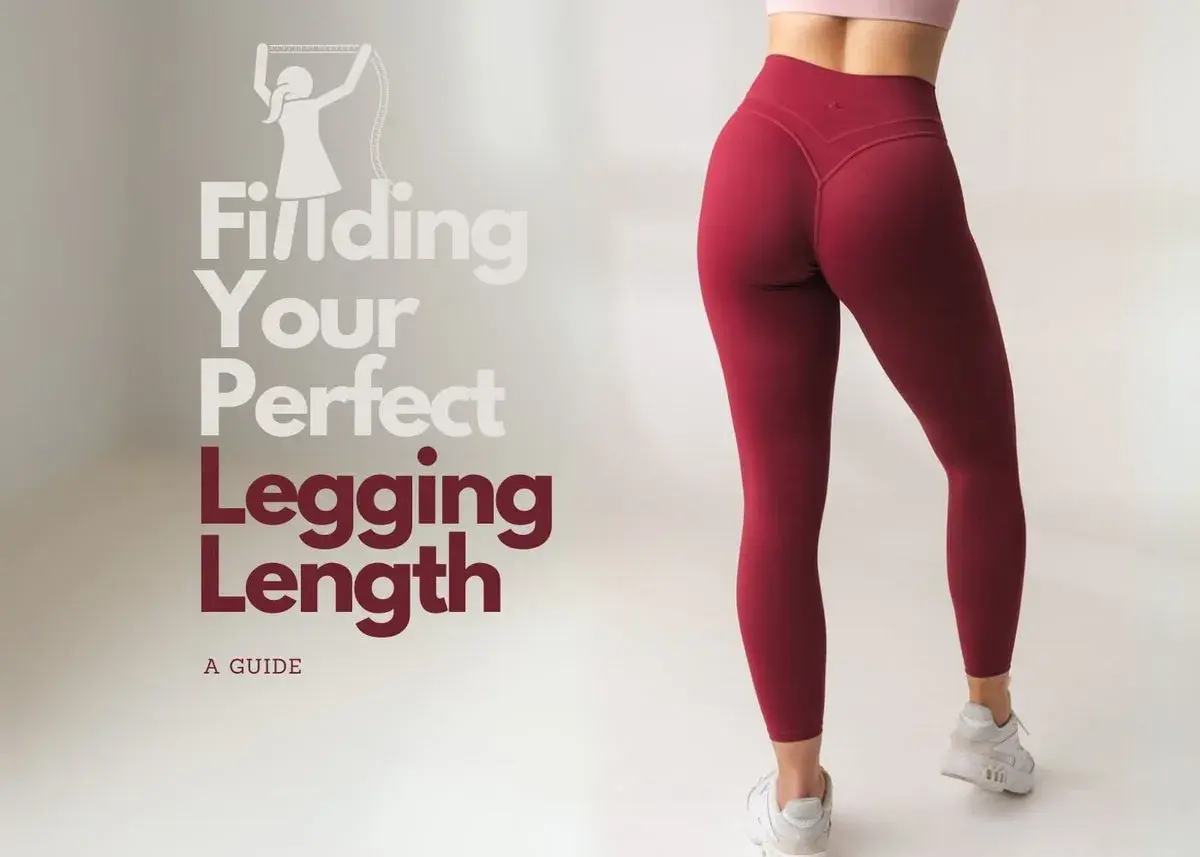 A guide on finding your perfect legging length, with tips on how to hem leggings for a custom fit.