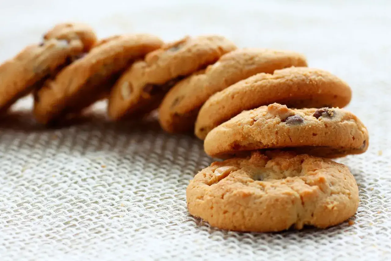 Galletas caseras con chispas de chocolate, perfectas para tu próxima receta de galletas.