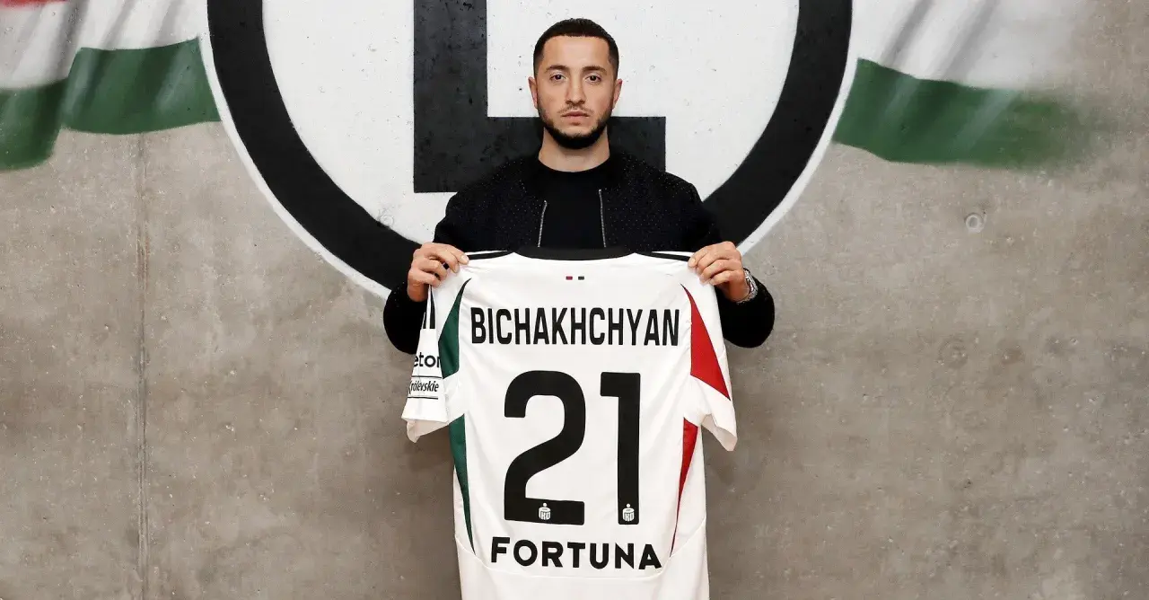 Bichakhchyan z numerem 21 na koszulce Legii. Spekulacje transferowe nabierają tempa!